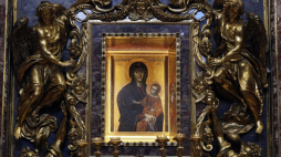 Ikona Salus Populi Romani. Fot. PAP/EPA/G. Borgia