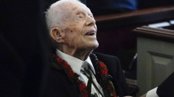 Jimmy Carter, fot. AP POOL/EPA/PAP/A. Brandon