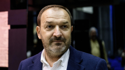 Dyrektor Instytutu Polskiego w Kijowie Jarosław Godun. PAP/Vladyslav Musiienko