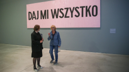 Odwołana dyrektor Muzeum Sztuki Współczesnej MOCAK-u Maria Anna Potocka (P). PAP/Łukasz Gągulski