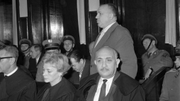 Stanisław Wawrzecki w pierwszym dniu procesu w tzw. aferze mięsnej, fot. PAP/B. Miedza