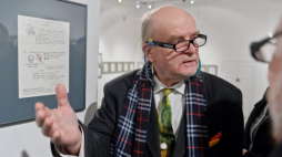 Przemysław Kwiek (1945-2024) w 2012 r., fot. PAP/W. Pacewicz