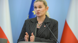 Barbara Nowacka, ministra edukacji narodowej, fot. PAP/M. Obara