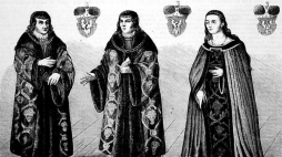 Ostatni książęta mazowieccy (od lewej): Janusz, Stanisław i Anna. Źródło: Tygodnik Ilustrowany, 1862.