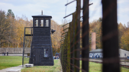 Dawny hitlerowski obóz koncentracyjny Stutthof, fot. PAP/J. Dzban