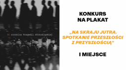 Autorem pracy, który zdobył główną nagrodę w konkursie na plakat upamiętniający 80. rocznicę Tragedii Górnośląskiej jest Adam Skrzypiec, fot. Instytut im. Wojciecha Korfantego