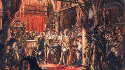 Koronacja Bolesława Chrobrego, obraz Jana Matejki, fot. domena publiczna