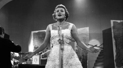 Nilla Pizzi zwyciężczyni pierwszego festiwalu w San Remo w 1951. /Fot. Źródło: en.wikipedia