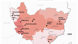 Zbrodnia wołyńska, infograika PAP/Adam Ziemienowicz, Michał Czernek