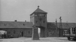 Były niemiecki obóz Auschwitz – Birkenau, kwiecień 1947 r PAP/Stanisław Dąbrowiecki 