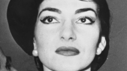 Maria Callas, grecka śpiewaczka operowa, Francja Paryż 16 stycznia1958 r. /PAP