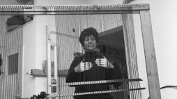 Magdalena Abakanowicz, listopad 1972 r.  PAP/Zbigniew Wdowiński