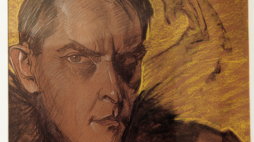 Stanisław Ignacy Witkiewicz (Witkacy), autoportret, reprodukcja PAP