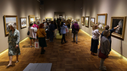 Wystawa pt. "Józef Chełmoński" w Muzeum Narodowym w Warszawie. PAP/Albert Zawada