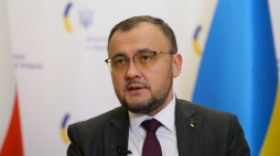 Wasyl Bodnar, ambasador Ukrainy w Polsce, fot. PAP/Paweł Supernak