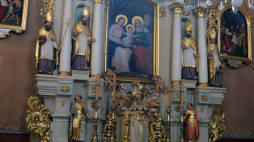 Ołtarz św. Anny w kościele w Milówce, fot. Parafia Wniebowzięcia NMP w Milówce