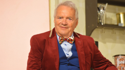 Próba medialna spektaklu "Nikt nie jest doskonały". Nz. aktor Zdzisław Wardejn, 2016 r. PAP/Strefa Gwiazd/Stach Leszczyński