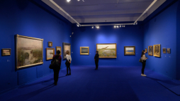 Wystawa Józef Chełmoński 1894-1914 w Muzeum Narodowym w Poznaniu, fot. PAP/Jakub Kaczmarczyk