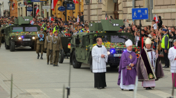 Kraków, 18 kwietnia 2010, pogrzeb prezydenta Lecha Kaczyńskiego, który zginął w katastrofie smoleńskiej, fot. PAP/Archiwum Leszczyński