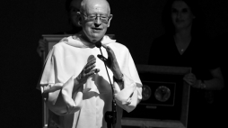Dominikanin o. Jan Kłoczowski (1937-2025), fot. PAP/Piotr Polak