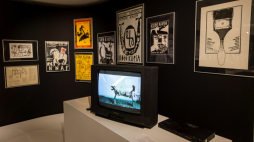 Wystawa „Ultraawangarda. Koło Klipsa i poznański underground lat 80. XX wieku” w Muzeum Narodowym w Poznaniu. Fot. PAP/Paweł Jaskółka