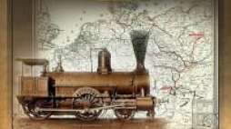 Model lokomotywy z czasów początków Kolei Warszawsko-Wiedeńskiej, fot. materiały Muzeum Kolejnictwa