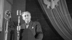 Aleksander Zelwerowicz w 1949 r. Fot. PAP