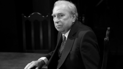 Jerzy Stuhr (1947-2024) w 2024 r. Fot. PAP/Rafał Guz