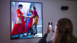 Wystawa „Bill Viola: Visions of Time/Wizje czasu” w Centrum Sztuki Współczesnej Znaki Czasu w Toruniu. Fot. PAP/Tytus Żmijewskii