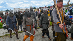 XXX Międzynarodowy Festiwal Słowian i Wikingów na wyspie Wolin. Fot. PAP/Marcin Bielecki