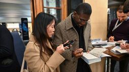 Ogłoszenie nazwisk pianistów, którzy zakwalifikowali się do finału konkursu chopinowskiego w Warszawie. Fot. PAP/Radek Pietruszka