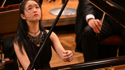 Tianyao Lyu w finale XIX konkursu chopinowskiego. Fot. PAP/Radek Pietruszka