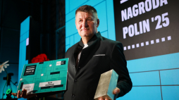 Sołtys wsi Orla i działacz samorządowy Marek Chmielewski został laureatem 11. edycji Nagrody POLIN 2025 w siedzibie Muzeum POLIN w Warszawie. Fot. PAP/Leszek Szymański