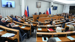 Obrady Senatu. Fot. PAP/Marcin Obara