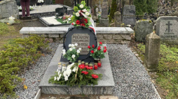 Cmentarz Kalwaryjski - Pomnik Zesłańców. Fot. Ambasada RP w Wilnie