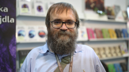 Andrzej Pilipiuk. Fot. PAP/Łukasz Gągulski