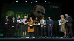 Gala finałowa 7. edycji Nagrody PAP im. Ryszarda Kapuścińskiego w Teatrze Polskim w Warszawie. Fot. PAP/Paweł Supernak