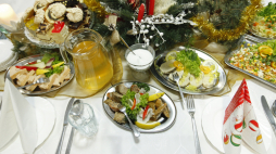 Tradycyjne potrawy wigilijne z Podlasia. Fot. PAP/Artur Reszko