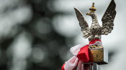 Obchody 100. rocznicy wybuchu powstania wielkopolskiego przed Grobem Nieznanego Powstańca Wielkopolskiego w Bydgoszczy. Fot. PAP/Tytus Żmijewski