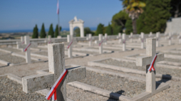 Polski Cmentarz Wojennym w Loreto. Fot. PAP/Przemysław Piątkowski