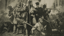 Artur Grottger, Bitwa, rysunek z cyklu Polonia, 1863 /Biblioteka Narodowa/wikipedia