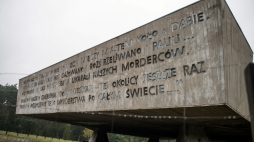 Dawny obóz zagłady Kulmhof. Fot. PAP/Grzegorz Michałowski