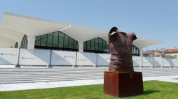 Muzeum Mitoraja w Pietrasanta w Toskanii, lipiec 2025 r. Fot. PAP/Sylwia Wysocka