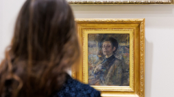 Wystawa Poznańska Boznańska w Muzeum Narodowym w Poznaniu. Fot. PAP/Marek Zakrzewski