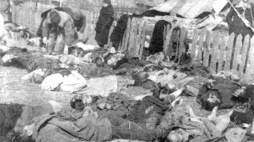 Polscy cywile, ofiary masakry z 26 marca 1943 roku we wsi Lipniki. Źródło: en.wikipedia