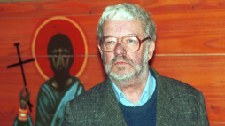 Profesor Jerzy Nowosielski, 1995 r. Fot. PAP/Jacek Bednarczyk