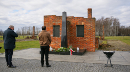 Uroczystości dla upamiętnienia utworzenia Zigeunerlager w Auschwitz. Fot. PAP/Jarek Praszkiewicz