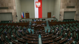 Sala posiedzeń Sejmu. Fot. PAP/Marcin Obara