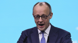 Niemiecki kanclerz Friedrich Merz. Fot. PAP/EPA/HANNIBAL HANSCHKE 