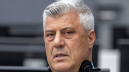Były prezydent Kosowa Hashim Thaci, fot.  PAP/EPA
